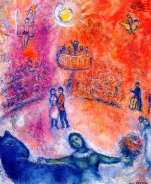 Zirkus Zeitgenosse Marc Chagall Ölgemälde